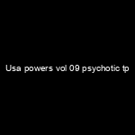 Portada Usa powers vol 09 psychotic tp